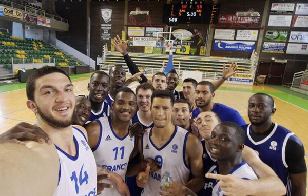 Equipe de France basket A' Poirier